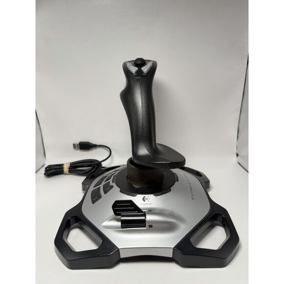 Logitech Extreme 3D Pro Joystick J-UK17 Joystick Controller Tested - Picture 1 of 3